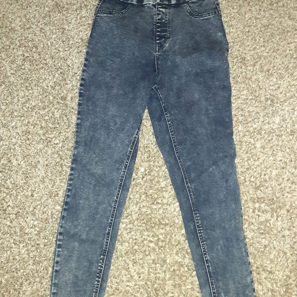 No boundaries super high rise jeggings size lg